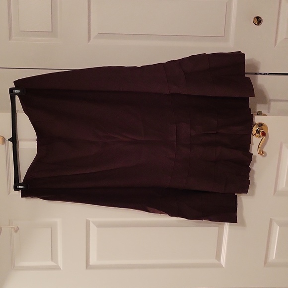 Brown Ruffled Skirt - Picture 4 of 4